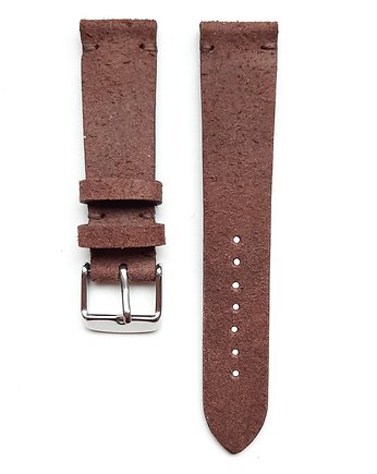 Pasek do zegarka  rozm: 20 mm welur brąz, Lamato