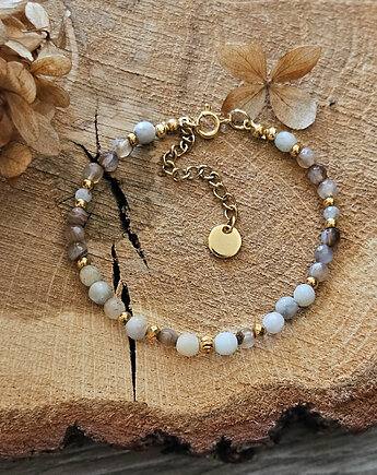 Bransoletka z agatem i amazonitem, REVEAL