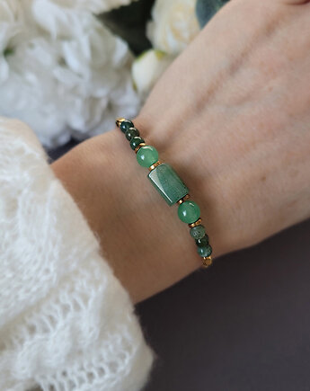 Szczęście i spokój- bransoletka z Awenturynem, Seylla pracownia