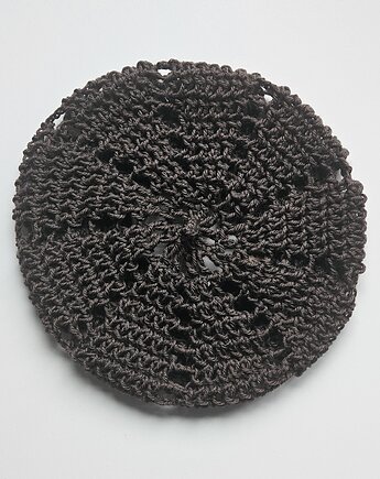 Wiosenny beret z wełny, Las i Łąka