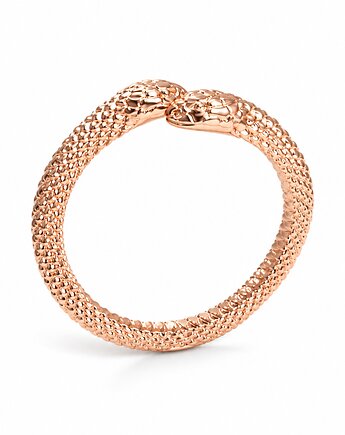 Pierścionek WĄŻ- różowe złoto 18K, ISSI Jewelry