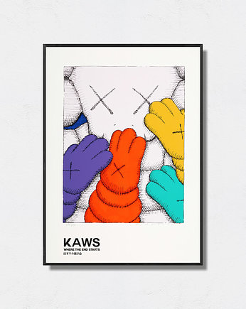 Kaws "Art Poster", Pas De LArt