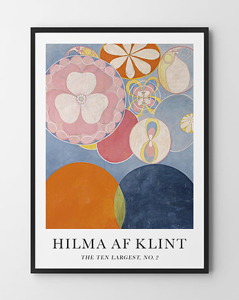 Plakat Hilma af Klint The ten largest no. 2, HOG STUDIO