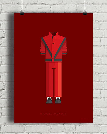 Plakat Michael Jackson, minimalmill