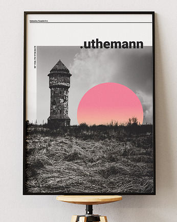 Plakat Ołowiane Szopienice - Katowice Huta Uthemann, DAPIDOKA