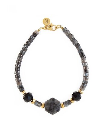 Bransoletka z kamieniem mocy i ochrony - Wersja Pozłacana, Kulka Bransoletki