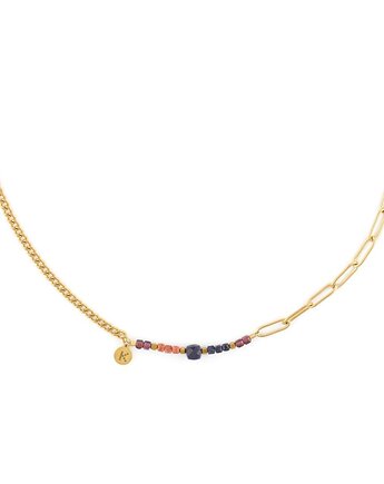 Bestseller! Naszyjnik Dubaj 3.0 Pozłacana stal szlachetna, Kulka Bransoletki