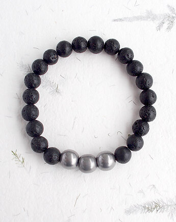 Lawa i Hematyt Bransoletka, galeria nuit