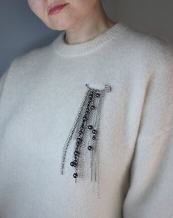 Broszka Stalowy wodospad, Unique