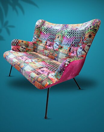 Sofa dwuosobowa Massimo Jazz, Flamingos