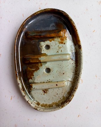 Mydelniczka Piaskowa - brąz, ceramikle
