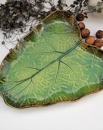 Duża Patera dekoracyjna talerz  ceramiczny, Ceramika Tyka