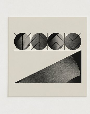 Forest / Oryginalna grafika las / poster print / plakat, Alina Rybacka