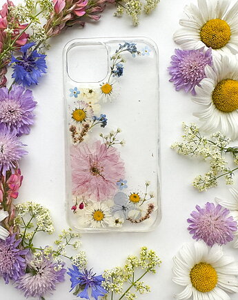 Etui na telefon- kwiatowy krajobraz, fernandfelt