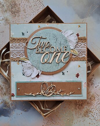 Kartka ślubna dla obcokrajowców (w pudełku), Kartkodzielo