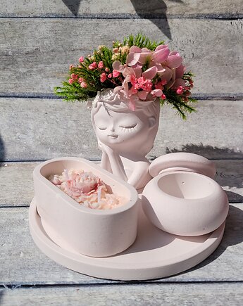 Prezentowy zestaw dla dziewczyn, Florals&Moss