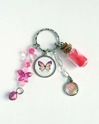 Breloczek - motyl, piórko, yenoo