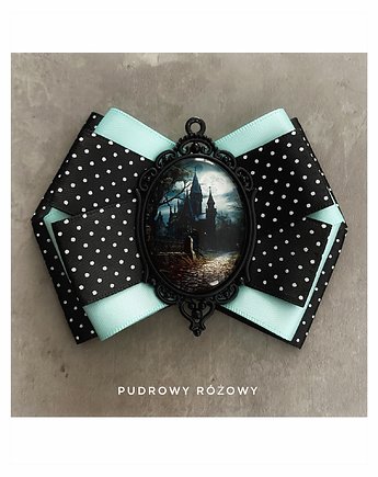 Brosza z zamkiem NEW, Pudrowy Różowy