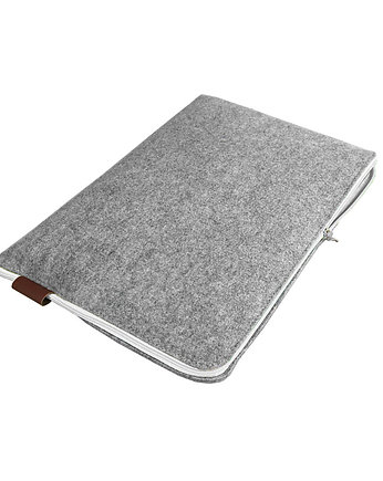 POKROWIEC NA LAPTOPA 01 bialy zamek macbook etui, purol design
