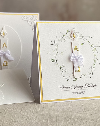 Pamiątka Chrztu Świętego dla Chłopca w Pudełku z Personalizacją, 63A, Anna Art and Crafts