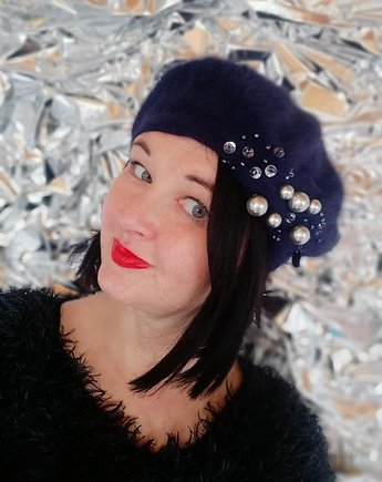 Beret  z włosem, YOKOdesign