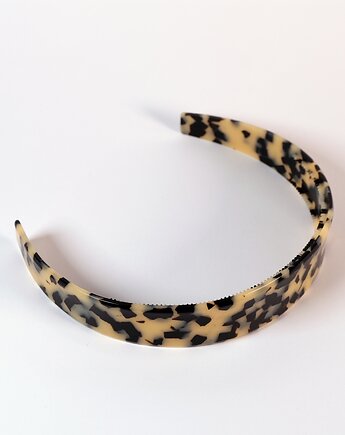 Opaska Classic Large w kolorze White Tortoise, NINIcoJewelry