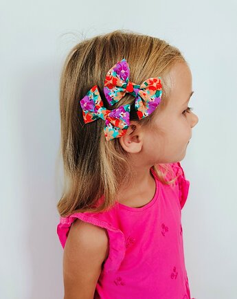 Kokardki na spince  małe kokardki mini kokardki Letnia fiesta, Capillum
