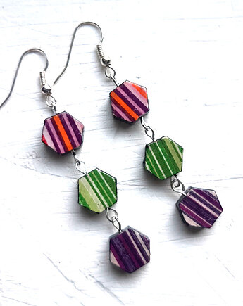 Heksagony w paski, inka76