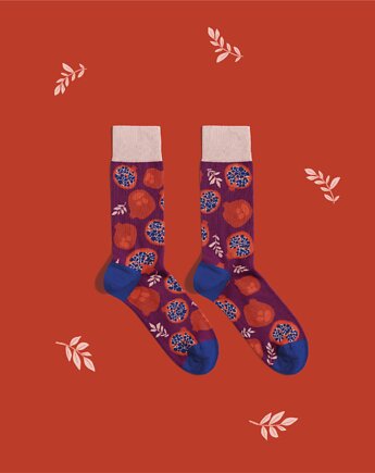 Skarpetki Pomegranate - Granaty, Banana Socks
