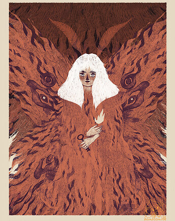 Plakat Mothra, kamilamoth
