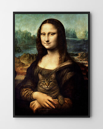 Plakat Mona Lisa Kociara, HOG STUDIO