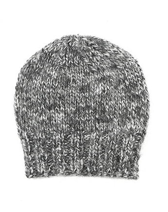 Czapka szary melanż krótka unisex, RękaProduction