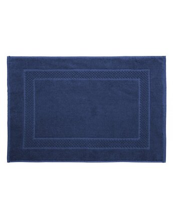 Dywanik Bawełniany Dywanik Łazienkowy Frotte Granatowy 50x70 cm, MIA home