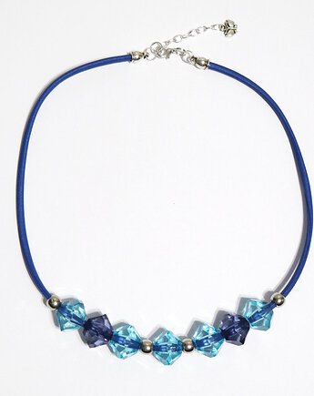 Naszyjnik - Niebieski, granatowy, yenoo