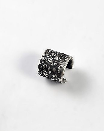 Nausznica BAROQUE srebro na szczyt ucha, COCONUT