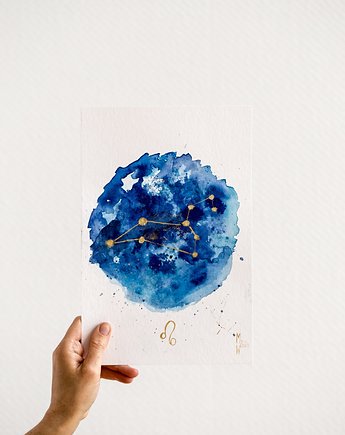 Plakat Lew Znak Zodiaku Konstelacja Gwiazd, My Moment