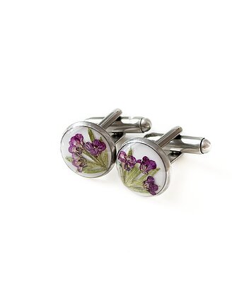 Spinki do mankietów z kwiatami, Colie