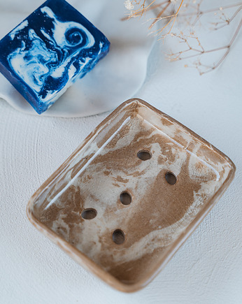 Mydelniczka ceramiczna CARAMEL, rękoczyny