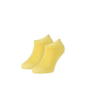 Żółte stopki dla dzieci, kolorowe skarpetki BASIC - SUNSHINE MOOD, ZOOKSY