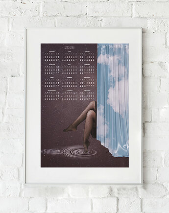 Kalendarz 2026 - plakat Iluzja, Kamila Lenarcik