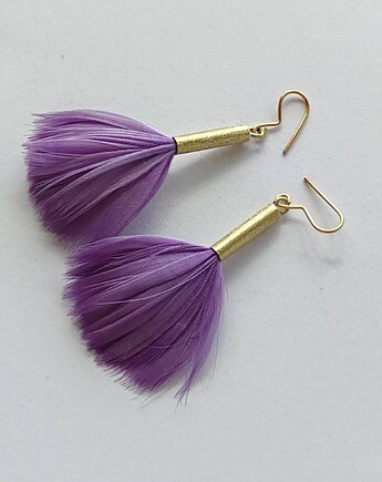 PIÓRKO kolczyki, Katarzyna Kaminska ART