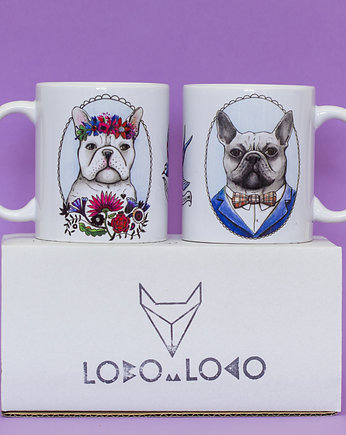 PROMOCJA! komplet kubków "Młoda para", Friedman Jewelry