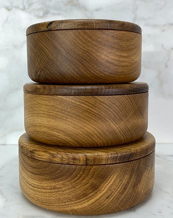 Miski drewniane na przekąski Zestaw, MESSTO made by wood