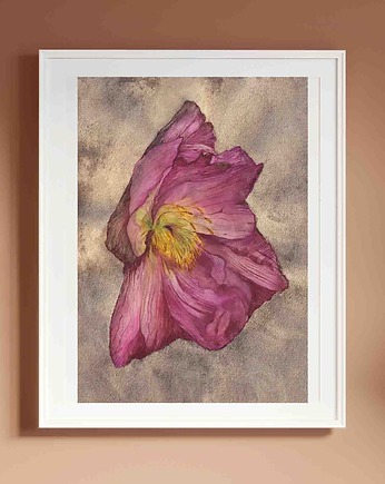 Plakat Magnolia Malowany Kwiat, My Moment