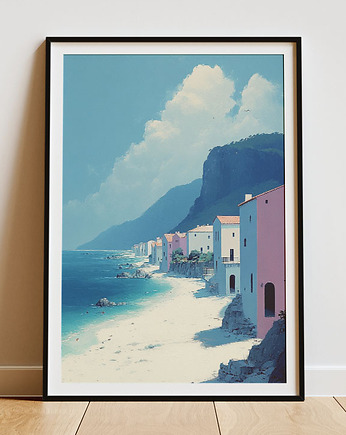 Plakat - Spokojny brzeg, Harry Monkey