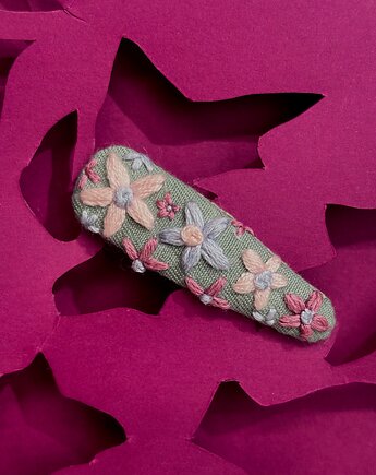 Spinka do włosów łąkowe kwiaty