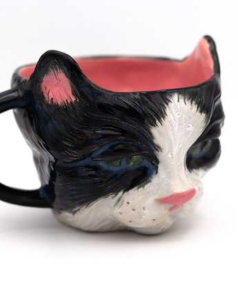 Kubek kot, panika ceramics