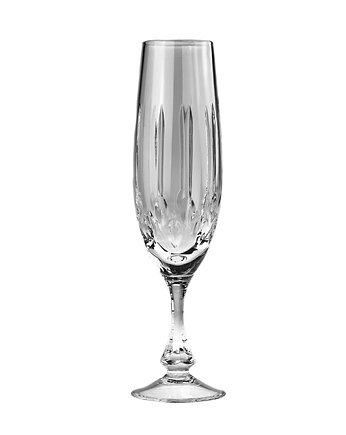 Kryształowe kieliszki do szampana 6 sztuk ALNES, Niemen Crystal