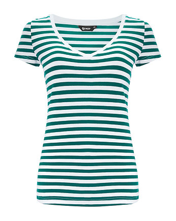 T-shirt Perfect Lines Paski Zielone - Rozmiar:, MKTP
