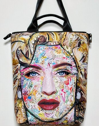 1919_2art MIMA bag UNI & Torn Revenue print, MIMAbags